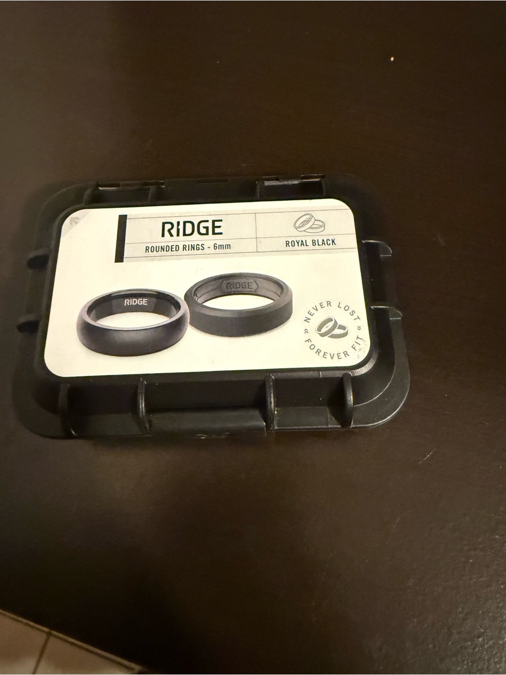 Men’s  TUNGSTEN wedding band from RIDGE